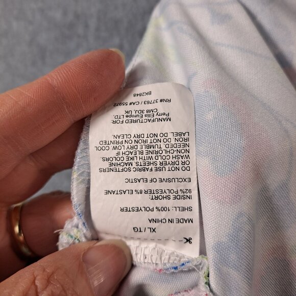 PGA Tour Womens XL Golf Skort Floral Print Pockets Athleisure Colorful Stretch - Picture 8 of 10